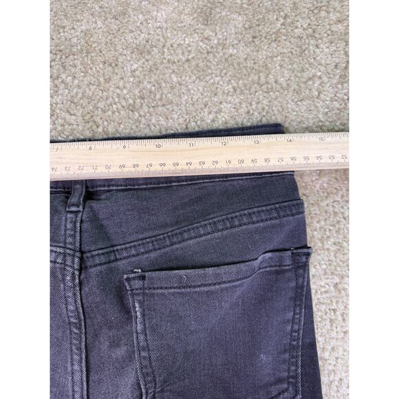 Gap Legging Jeans Women's Black Size 2 26 Distressed Denim Stretch Skinny E339 - Picture 9 of 13